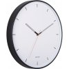 Dizajnové nástenné hodiny 5940BK Karlsson 40cm (8714302727023)