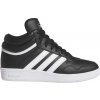 adidas Chlapčenské členkové tenisky HOOPS 3.0 MID K čierna biela