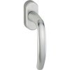 HOPPE okenní klika ATLANTA - Secustik 45°, 7 x 32-42 mm, F1 stříbrná přírodní