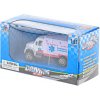 Mikro trading Auto nákladní 9,5cm kov 1:64 volný chod 12druhů v krabičce 24ks v DBX