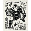 Komár Plagát Marvel Iron Man Lino-Cut 40 x 50 cm