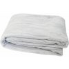 Deka, 200 × 150 cm, svetlosivá, flanel, 154717 C