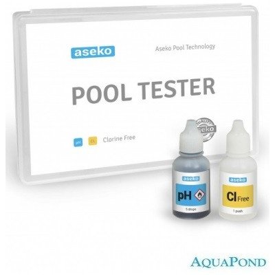 Aseko Pool Tester kvapkový pH / CL free 12170