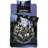 Detexpol obojstranné bavlna obliečky HARRY POTTER Hrad 140x200 70x80