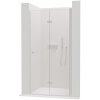 Cerano Volpe, skladacie sprchové dvere 80x190 cm, 6mm číre sklo, chrómový profil, CER-CER-423297