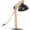 TK Lighting | Stolná lampa OSLO 1xE27/15W/230V borovica/čierna | TK5346