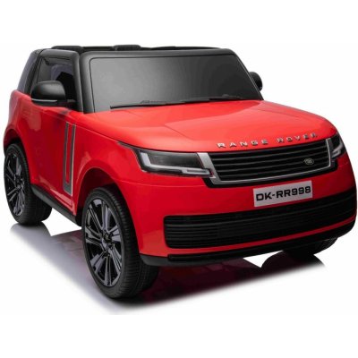 BENEO Range Rover model 2023, Dvojmiestne, červené, Koženkové sedadlá, Rádio so vstupom USB, Zadný P RANGE_ROVER_RED - Elektrické autíčko