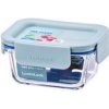 LocknLock „CLEAR“ obdĺžniková dóza 0,16 l mint