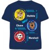 Paw Patrol - Tlapková patrola - Licencia Chlapčenské tričko - Paw Patrol 52022626, tmavo modrá Farba: Modrá tmavo, Veľkosť: 110