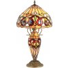 Interierové rustikálne svietidlo PREZENT TIFFANY XX TABLE LAMP 1702