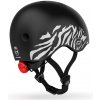 Scoot & Ride Detská prilba XXS-S zebra