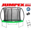 Trampolína JUMPEX SST 244 cm (2,4 m) Zelená s vnútornou sieťou,