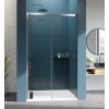 AQUATEK WELLNESS B2 160cm dvere do niky / sprchový kút rohový, profil chróm, sklo číre, WELLNESSB2CH16062
