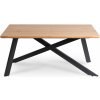 JAKS Rozkladací stôl Hamilton 160-200 cm zlatý dub