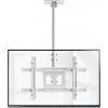 ONKRON TV Stropný držiak s nastaviteľnou výškou pre 32 až 80-palcové LED LCD televízory, biely N1L-W