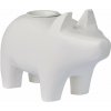 Ib Laursen Drevený svietnik White Pig – väčší