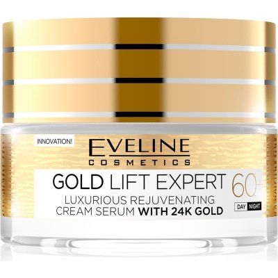 Eveline Cosmetics Gold Lift Expert denný a nočný krém 60+ s omladzujúcim účinkom 50 ml