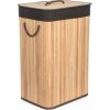 G21 Kôš na bielizeň G21 72 l, bambusový s hnedým košom