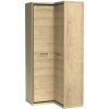Nábytek PEGAS s.r.o. Skříň rohová MEDIOLAN M14 Natural Hikora
