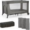 Kinderkraft Postieľka cestovná Joy 2 Dark grey