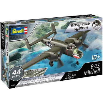 Revell EasyClick ModelSet letadlo 63650 B-25 Mitchell 18-63650 1:72