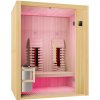 Sanotechnik Alaska kombinovaná sauna (infra + fínska sauna) pre 2 osoby, 160x110cm