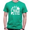 Fajntričko Vtipné tričko - Aj by ma yeblo, ale nemám na to čas, Farba zelená, Strih/ Variant Pánsky/UNISEX