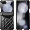 Kryt Supcase pre Samsung Galaxy Z Flip7, čierny