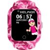 Helmer Chytré dotykové hodinky s GPS lokátorom a fotoaparátom - LK 710 4G ružové