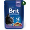 Brit Premium Cat with Cod Fish 5 x 100 g