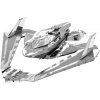 Metal Earth Luxusná oceľová stavebnica Batman vs Superman Batwing (502760)