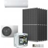 Sada klimatizace GETI GKH12K 3,5kW hybridní, 6x panel 450W, DC rozvaděč (06446228)