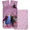 Detské obliečky do postieľky 100x135 FROZEN purple