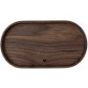 Bella Rose Drevená servírovacia tácka Orech Srdiečko – menšia