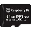 Raspberry Pi Pamäťová karta microSDXC pre Raspberry Pi, A2, trieda 10, U3, 64 GB