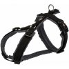 Trixie PREMIUM trekingový postroj - čierna/grafit 44-53 cm/20 mm