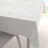 Biante Dekoračný štvorcový obrus Parma PM-116 Strieborný mramor na krémovom 110x110 cm