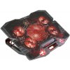 EVOLVEO Ania 5R, chladicí podstavec pro notebook, červené podsvícení ANIA5R