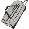 Travelite Crosslite Wheeled Duffle L White Sand taška + kozmetická taštička zadarmo