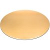 Podložka tenká pr. 24 cm hladká Zlatá