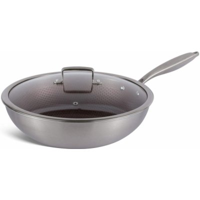 EDENBERG Panvica Wok s pokrievkou EB-14110 32 cm