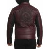 bunda pánska AFFLICTION - DENSITY - BURGUNDY - 110OW416-BU M