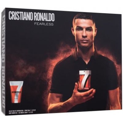Cristiano Ronaldo CR7 Fearless darčekový set toaletná voda 30 ml + sprchovací gél 150 ml