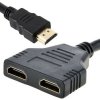 DUAL HDMI kábel HDMI rozbočovač