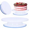 Otočný tanier na zdobenie tort, podnos na tortu 28 cm