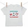 Boodyy Tričko s krátkym rukávom Spánok je pre slabochov 128 (7-8 rokov)