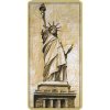 Ceduľa značka Socha Slobody USA 30,5cm x 15,5cm Plechová tabuľa