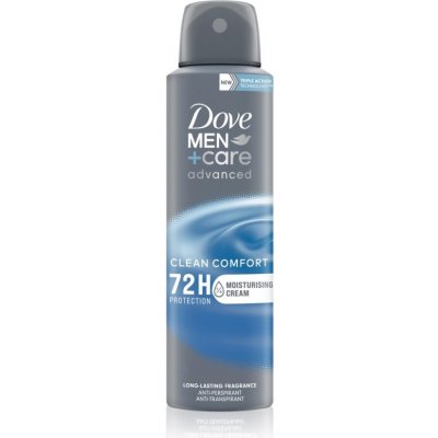 Dove Men+Care Advanced antiperspirant v spreji pre mužov Clean Comfort 150 ml