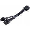 AKASA - 8-pin na 8+4-pin napájecí kabel AK-CBPW22-15