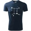 Súhvezdie - Gemini - Blíženci - Pánske tričko Fantasy športové - XL ( Tmavomodrá (takmer čierna) )